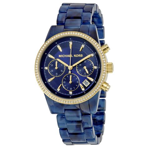 michael kors womens light blue dial watch|michael kors limited edition.